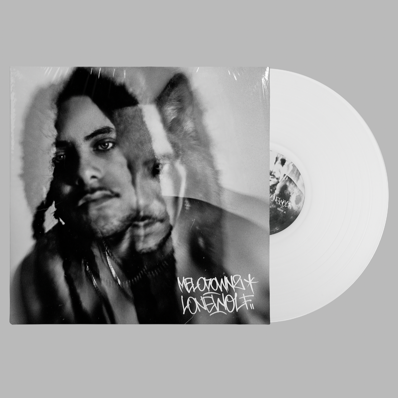 Limited Edition Signed "Lone Wolf" White Vinyl