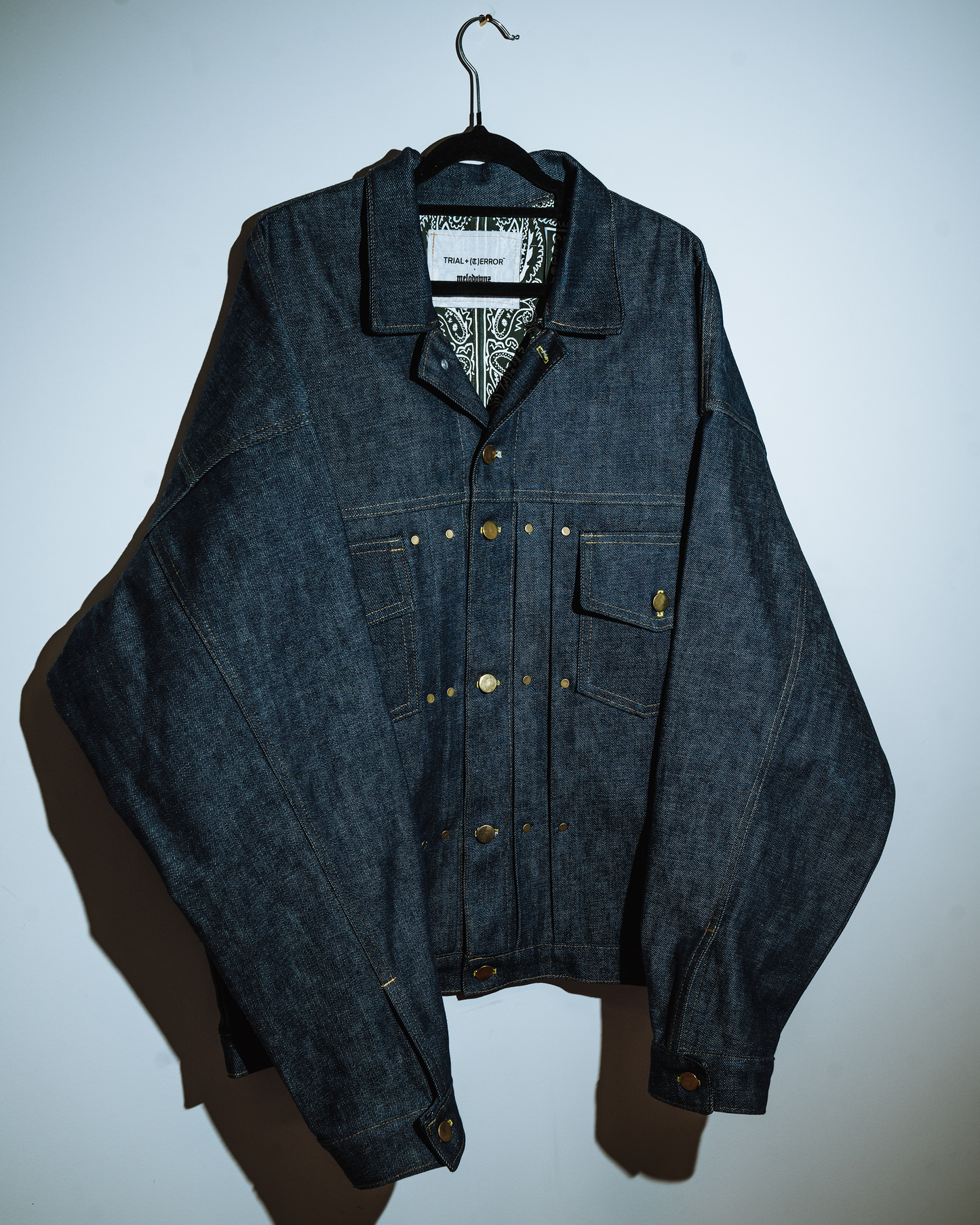 Lone Wolf Handmade Japanese Denim Jacket (1 of 5)