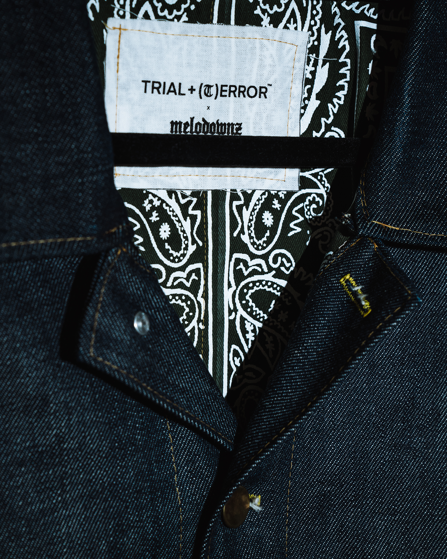 Lone Wolf Handmade Japanese Denim Jacket (1 of 5)